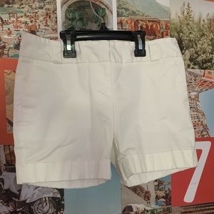 white dress shorts